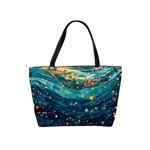 Confetti Ocean Themed Tropical Background Wallpaper Classic Shoulder Handbag Back