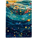 Confetti Ocean Themed Tropical Background Wallpaper A4 Acrylic Clipboard Back