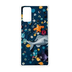 Confetti Ocean Themed Tropical Background Wallpaper 2 Samsung Galaxy Note 20 Tpu Uv Case