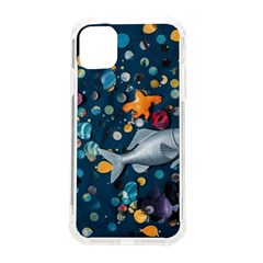 Confetti Ocean Themed Tropical Background Wallpaper 2 Iphone 11 Tpu Uv Print Case