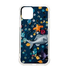 Confetti Ocean Themed Tropical Background Wallpaper 2 Iphone 11 Pro 5 8 Inch Tpu Uv Print Case