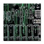 Printed Circuit Board Circuits Tile Coaster Front