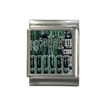 Printed Circuit Board Circuits Italian Charm (13mm) Front