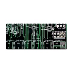 Printed Circuit Board Circuits Hand Towel by Celenk