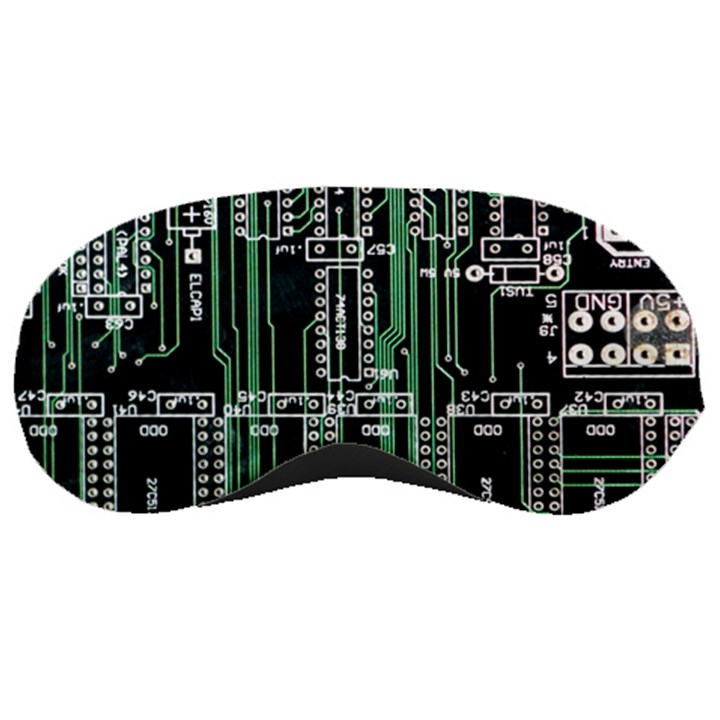 Printed Circuit Board Circuits Sleeping Mask