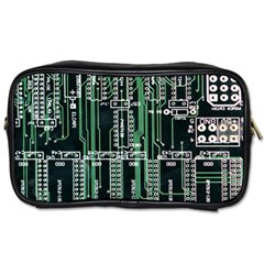 Printed Circuit Board Circuits Toiletries Bag (two Sides) by Celenk