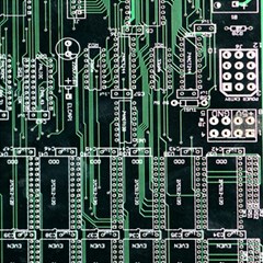 Printed Circuit Board Circuits Play Mat (rectangle) by Celenk