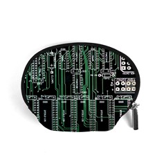 Printed Circuit Board Circuits Accessory Pouch (small) by Celenk