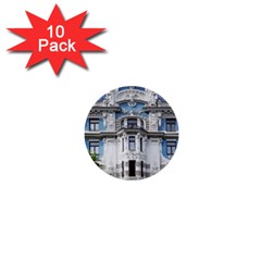 Squad Latvia Architecture 1  Mini Buttons (10 Pack)  by Celenk