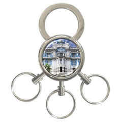 Squad Latvia Architecture 3-ring Key Chain by Celenk