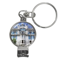 Squad Latvia Architecture Nail Clippers Key Chain by Celenk