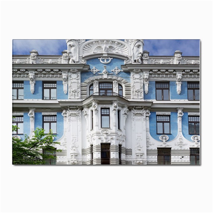 Squad Latvia Architecture Postcard 4 x 6  (Pkg of 10)