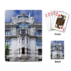 Squad Latvia Architecture Playing Cards Single Design (rectangle) by Celenk