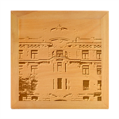 Squad Latvia Architecture Wood Photo Frame Cube by Celenk