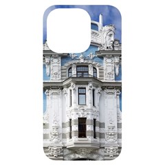 Squad Latvia Architecture Iphone 14 Pro Black Uv Print Case by Celenk