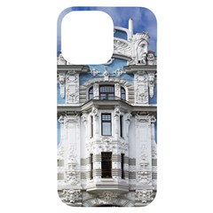 Squad Latvia Architecture Iphone 14 Pro Max Black Uv Print Case by Celenk