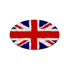 Union Jack Flag National Country Sticker Oval (10 Pack) by Celenk