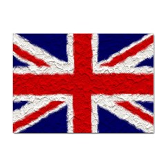 Union Jack Flag National Country Sticker A4 (100 Pack) by Celenk