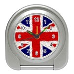 Union Jack Flag National Country Travel Alarm Clock Front