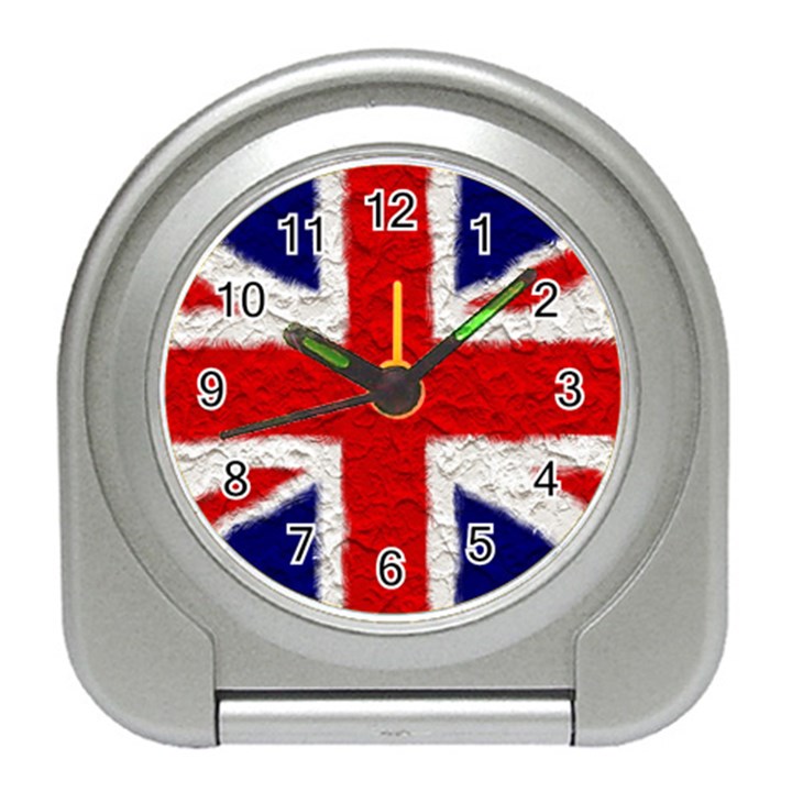 Union Jack Flag National Country Travel Alarm Clock