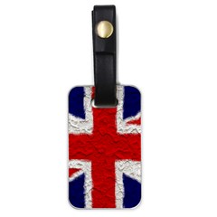 Union Jack Flag National Country Luggage Tag (one Side) by Celenk