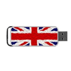 Union Jack Flag National Country Portable Usb Flash (one Side) by Celenk