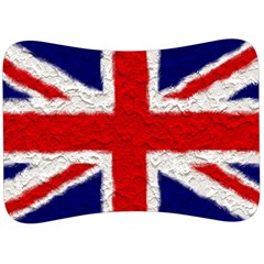 Union Jack Flag National Country Velour Seat Head Rest Cushion by Celenk