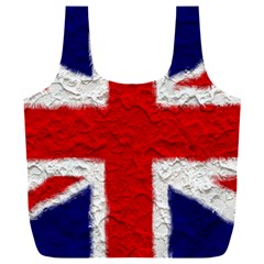 Union Jack Flag National Country Full Print Recycle Bag (xxl) by Celenk