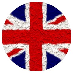 Union Jack Flag National Country Round Trivet by Celenk