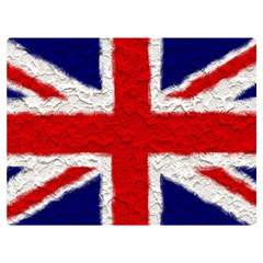 Union Jack Flag National Country Premium Plush Fleece Blanket (extra Small) by Celenk