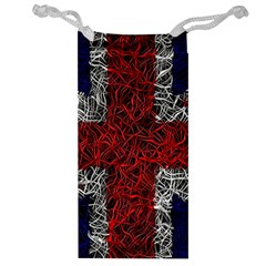 Union Jack Flag Uk Patriotic Jewelry Bag by Celenk