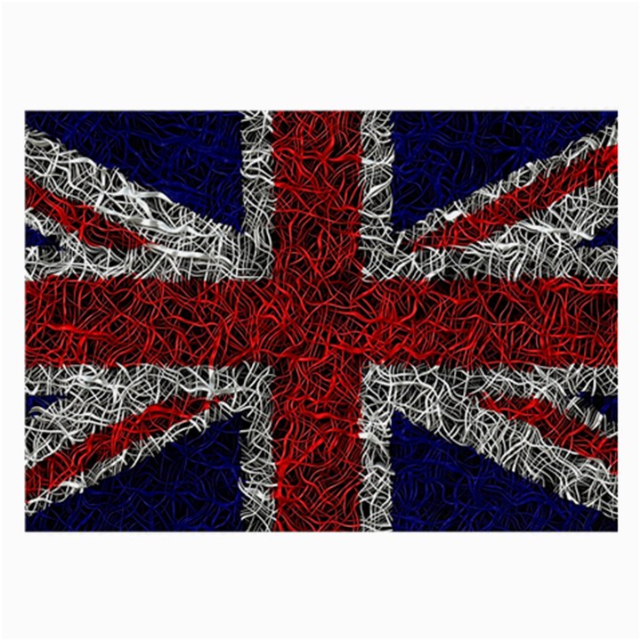 Union Jack Flag Uk Patriotic Large Glasses Cloth (2 Sides)