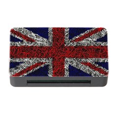 Union Jack Flag Uk Patriotic Memory Card Reader With Cf by Celenk