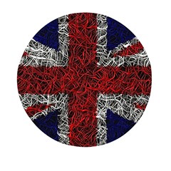 Union Jack Flag Uk Patriotic Mini Round Pill Box by Celenk