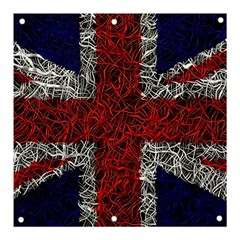 Union Jack Flag Uk Patriotic Banner And Sign 3  X 3  by Celenk