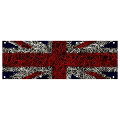 Union Jack Flag Uk Patriotic Banner And Sign 9  X 3  by Celenk