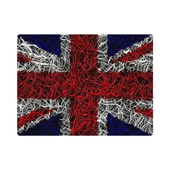 Union Jack Flag Uk Patriotic Premium Plush Fleece Blanket (mini) by Celenk