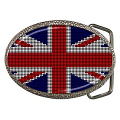 Union Jack Flag British Flag Belt Buckles by Celenk