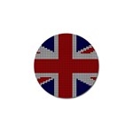 Union Jack Flag British Flag Golf Ball Marker (4 pack) Front