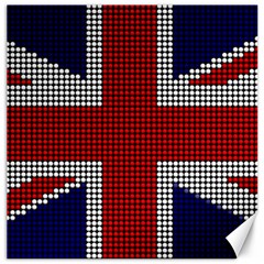 Union Jack Flag British Flag Canvas 20  X 20  by Celenk