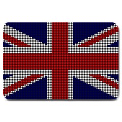 Union Jack Flag British Flag Large Doormat by Celenk