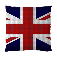 Union Jack Flag British Flag Standard Cushion Case (one Side) by Celenk