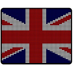 Union Jack Flag British Flag Fleece Blanket (medium) by Celenk