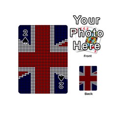 Union Jack Flag British Flag Playing Cards 54 Designs (mini) by Celenk