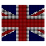 Union Jack Flag British Flag Premium Plush Fleece Blanket (Small) 50 x40  Blanket Front