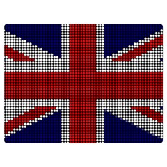 Union Jack Flag British Flag Premium Plush Fleece Blanket (extra Small) by Celenk