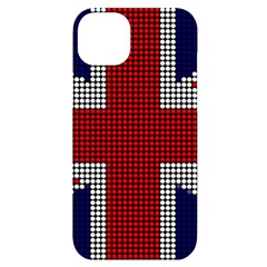 Union Jack Flag British Flag Iphone 14 Plus Black Uv Print Case