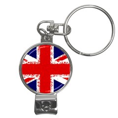 Union Jack London Flag Uk Nail Clippers Key Chain by Celenk