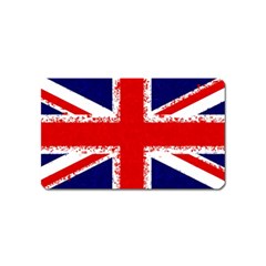 Union Jack London Flag Uk Magnet (name Card) by Celenk