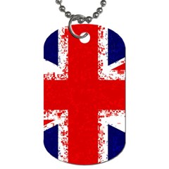 Union Jack London Flag Uk Dog Tag (one Side) by Celenk